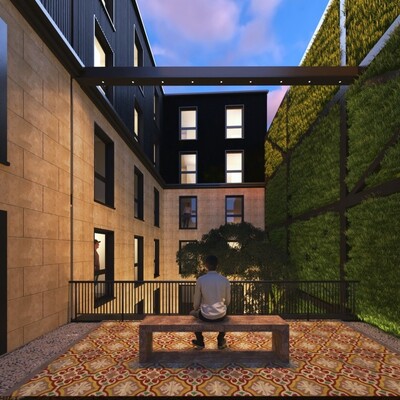 HOTEL JUNÍN - PATIO INTERIOR REMODELADO